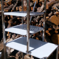 Мебель из нержавейки, полки